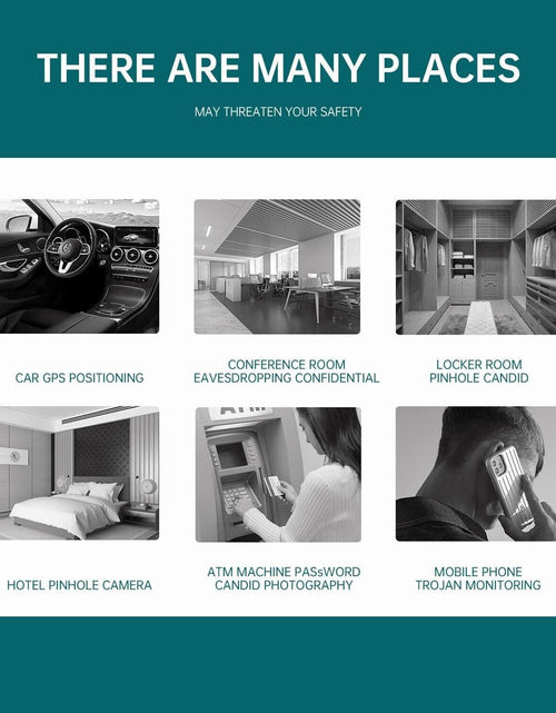 Load image into Gallery viewer, Hidden Camera Detectors, Hidden Devices Detector, Spy Camera Detector, Bug Detec
