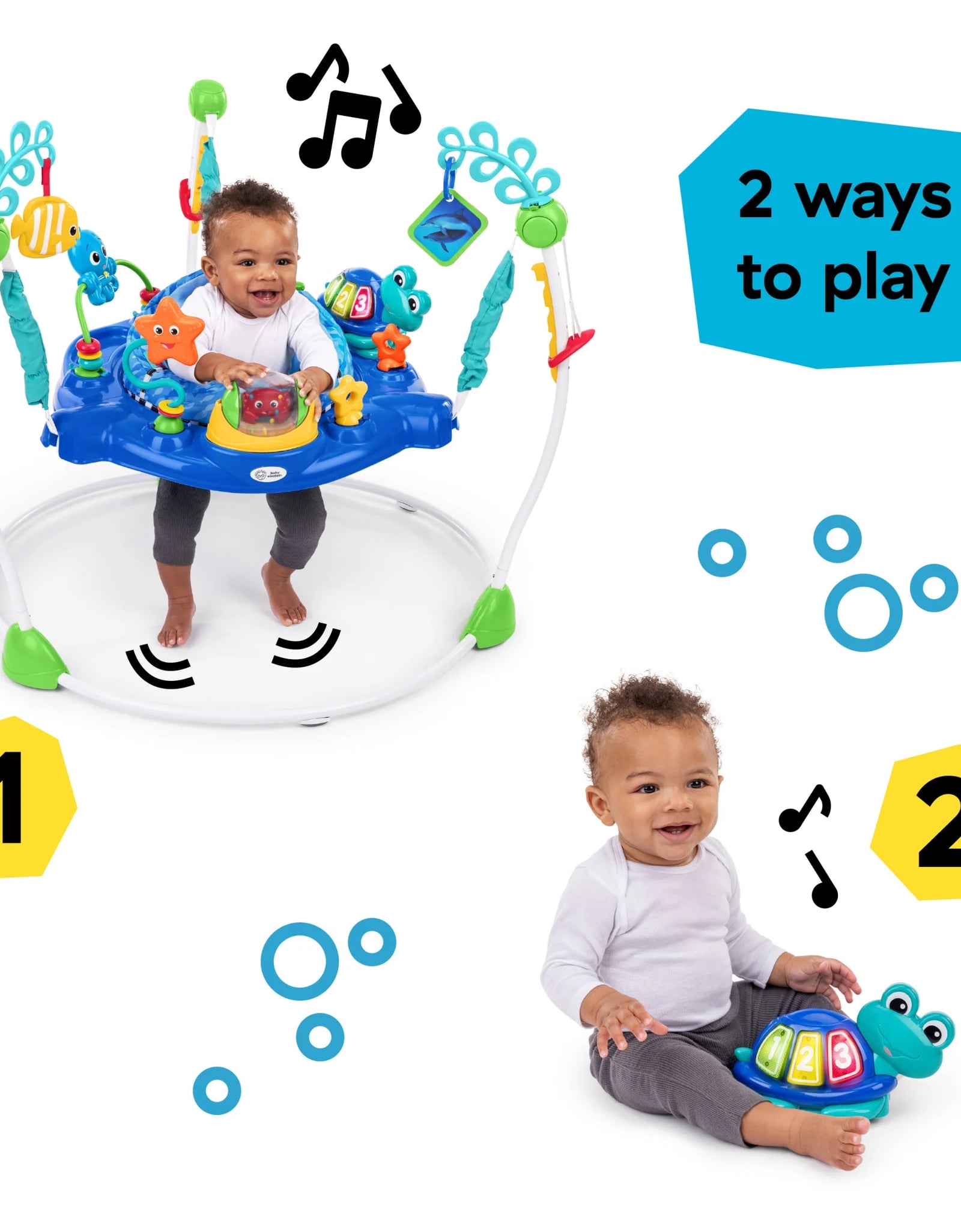 Neptune'S Ocean Discovery Activity Center Jumper, Ages 6 Months +
