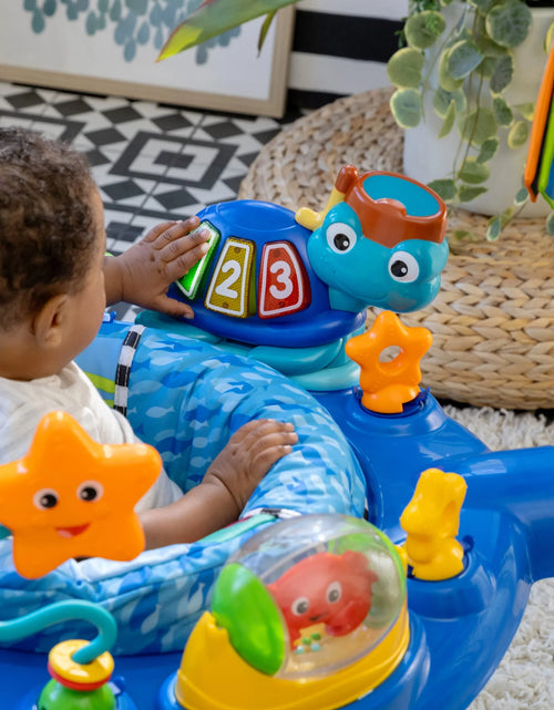 Load image into Gallery viewer, Neptune'S Ocean Discovery Activity Center Jumper, Ages 6 Months +
