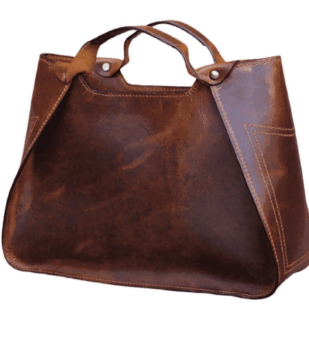 Genuine Leather Purse Travel Handbag Designer Shoulder Tote Bag for Women