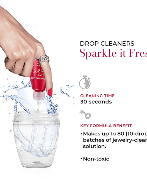 Load image into Gallery viewer, Dazzle Drops Advanced Jewelry Cleaner Kit for Gold, Platinum, Diamonds, and Gemstones
