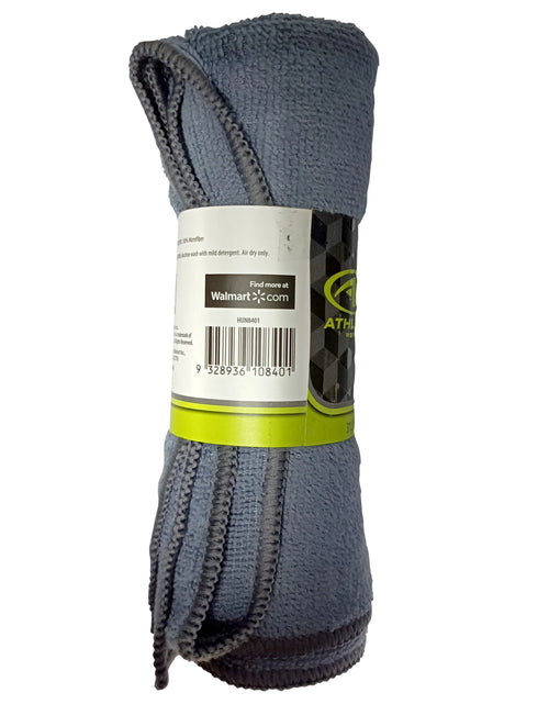 Load image into Gallery viewer, Yoga Soft Microfiber Towel, Charcoal Gray, Size 31.5" X 16"
