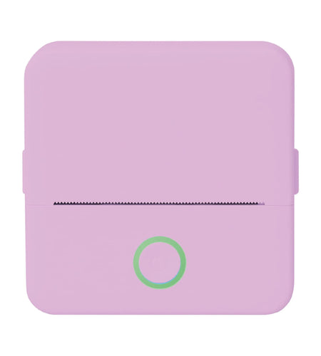 CTP500 Bluetooth Mini Portable Inkless Thermal Printer & Label Maker + Paper, Android & Ios (Purple)